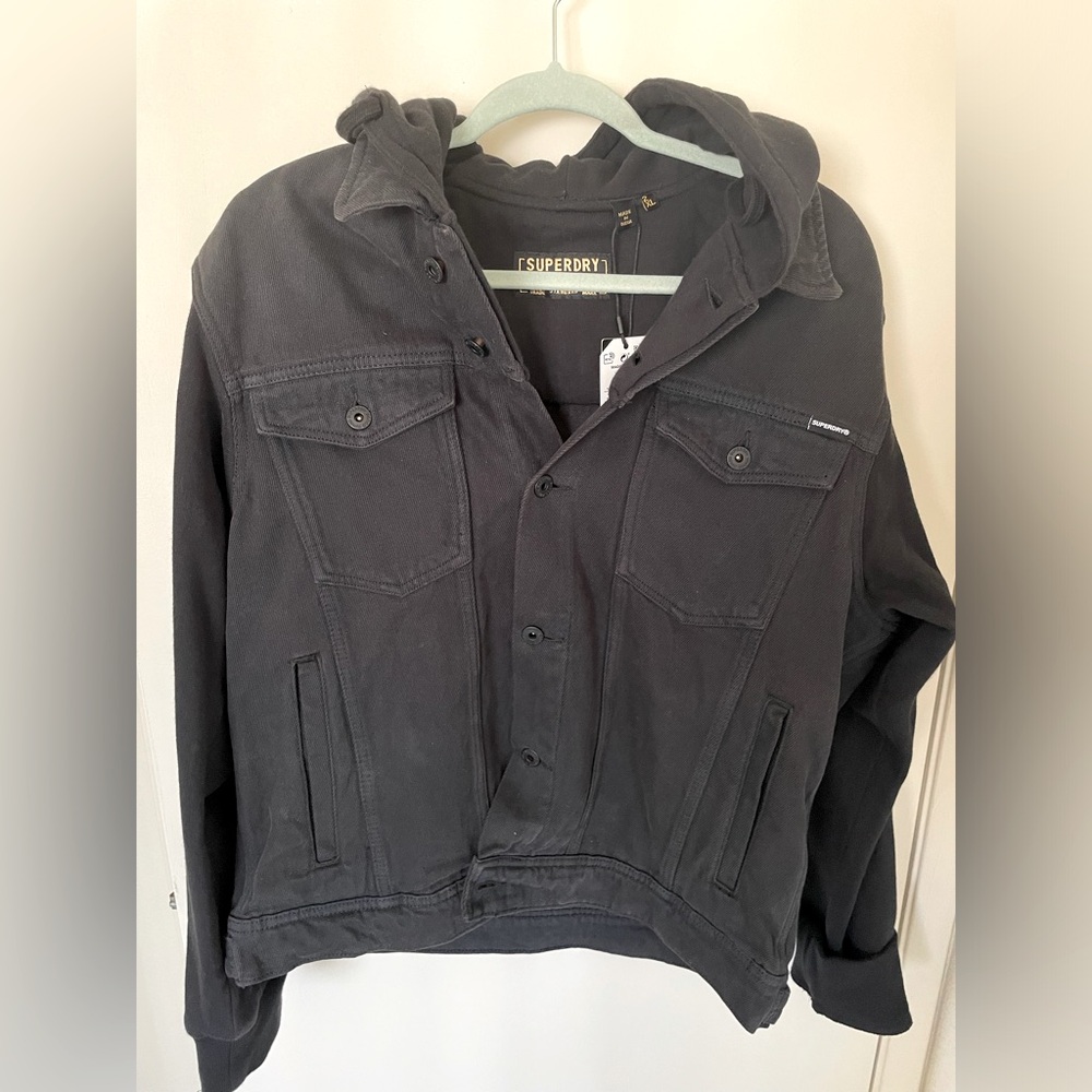 Men’s Superdry denim trucker jacket